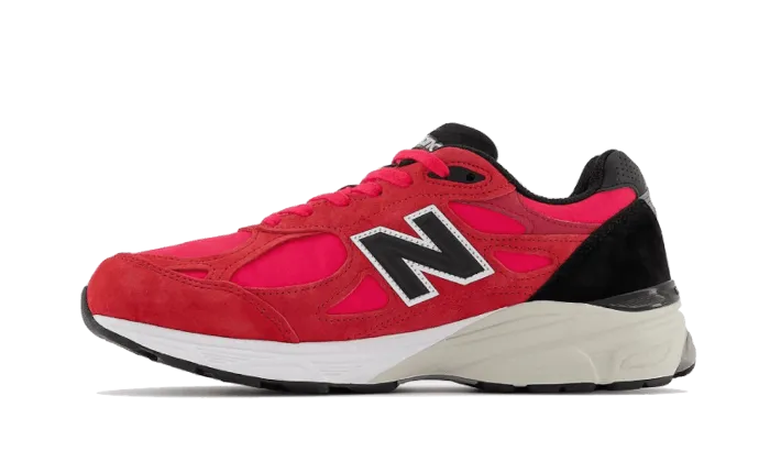 990 v3 Red Suede