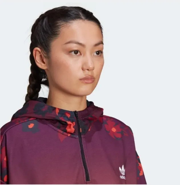 adidas  |Flower Patterns Collaboration Long Sleeves Medium Logo