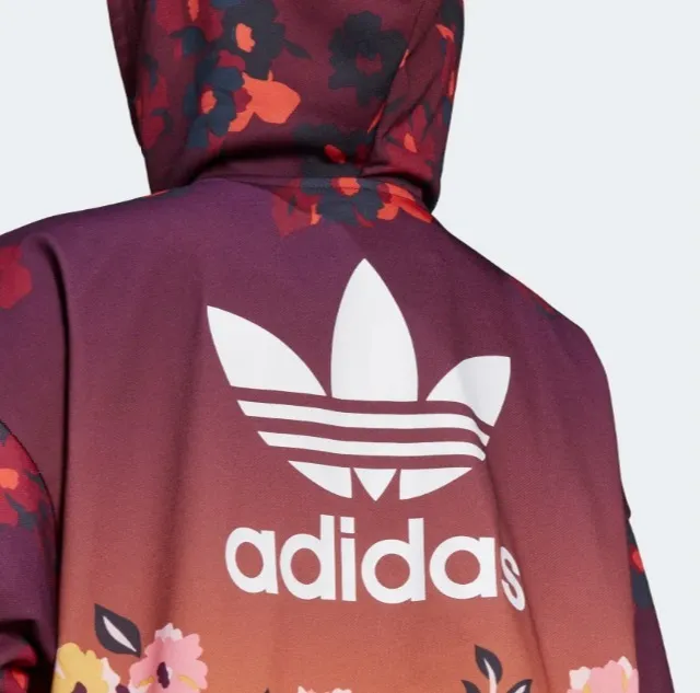 adidas  |Flower Patterns Collaboration Long Sleeves Medium Logo