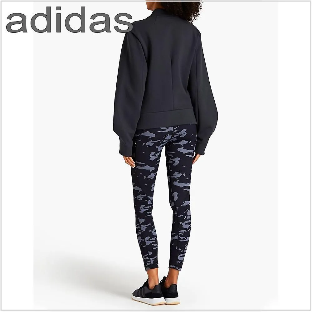 adidas  |Street Style Long Sleeves Plain Logo Hoodies & Sweatshirts