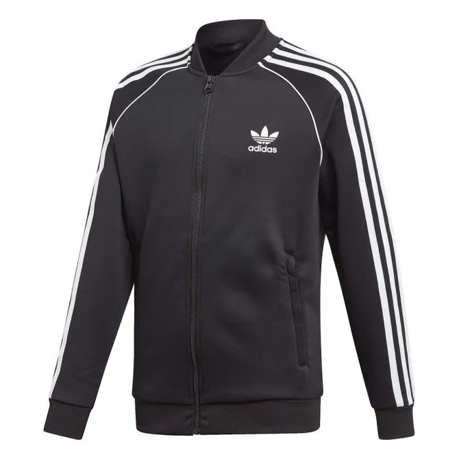 ADIDAS TRACK JACKET JUNIOR SST TT BLACK DH2712