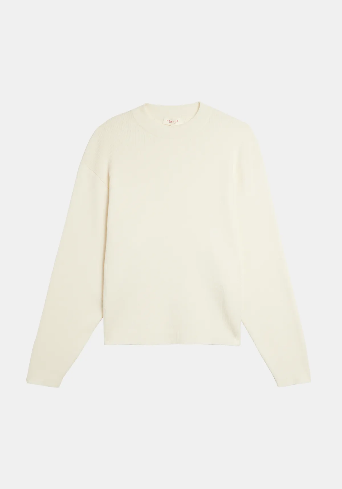 Aletta Wool Cotton Sweater - Ivory