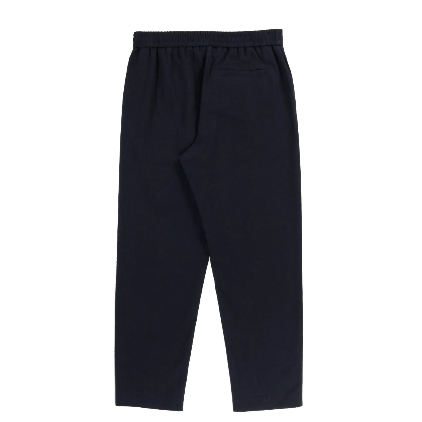 A.P.C. JOAQUIN PANT NAVY SEERSUCKER