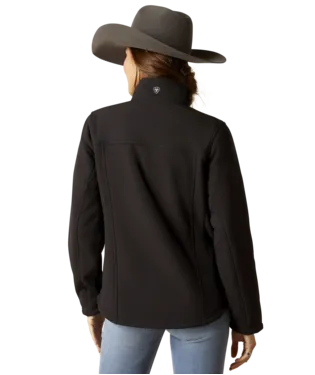 Ariat Women's Berber Back Black Softshell Western Jacket