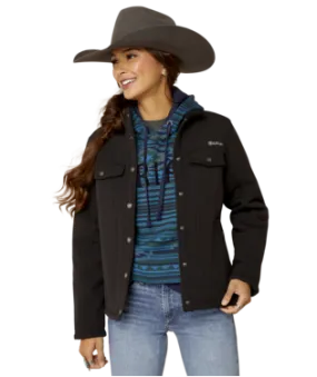 Ariat Women's Berber Back Black Softshell Western Jacket