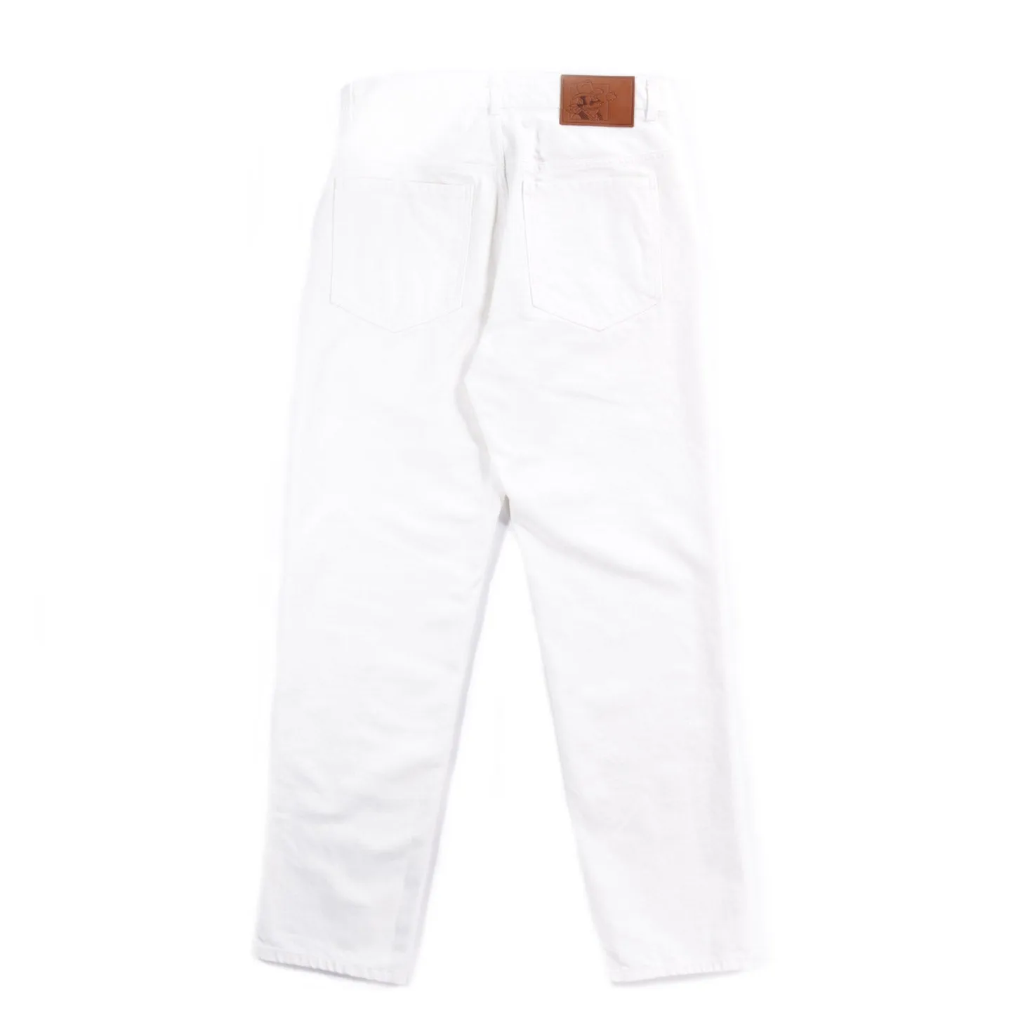 ARPENTEUR EDDIE P. TROUSERS WHITE DENIM