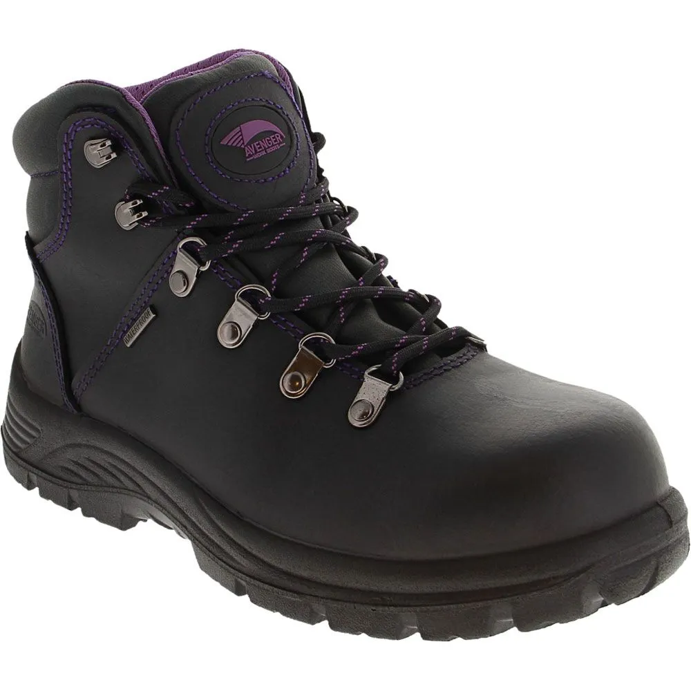 Avenger Work Boots 7124 Safety Toe Work Boots - Womens