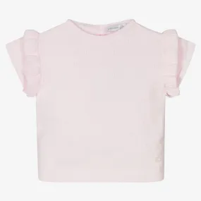 Baby Girls Pink Cotton Sweater