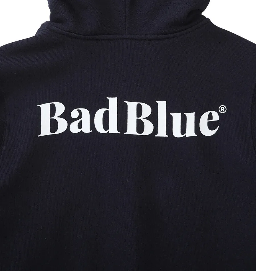 Bad Blue  |Street Style Logo Hoodies & Sweatshirts