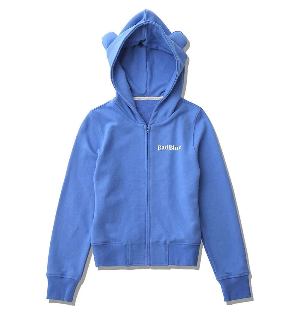 Bad Blue  |Street Style Logo Hoodies & Sweatshirts