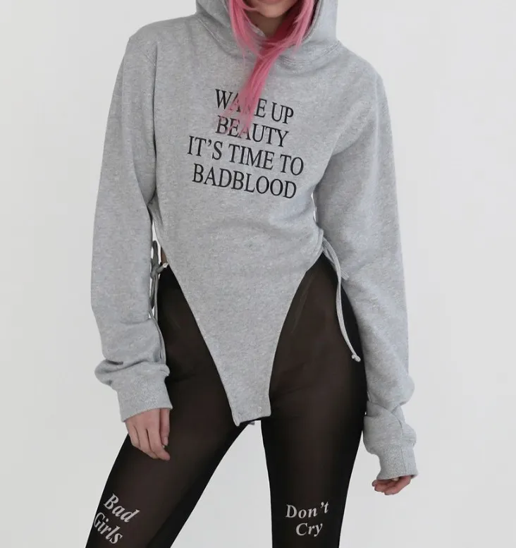 BADBLOOD  |Street Style Long Sleeves Hoodies & Sweatshirts