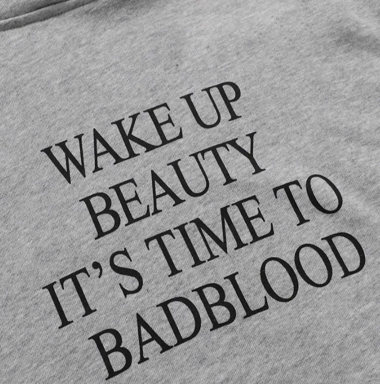 BADBLOOD  |Street Style Long Sleeves Hoodies & Sweatshirts