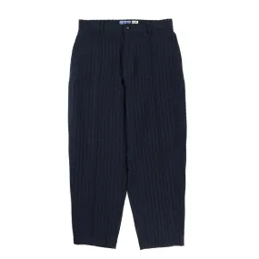 BLUE BLUE JAPAN PINWHEEL JACQUARD TROUSERS DARK NAVY