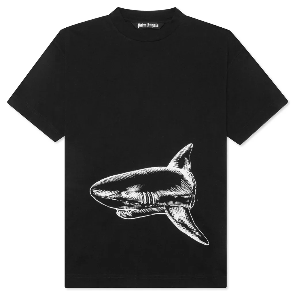 Broken Shark Classic Tee - Black/Off