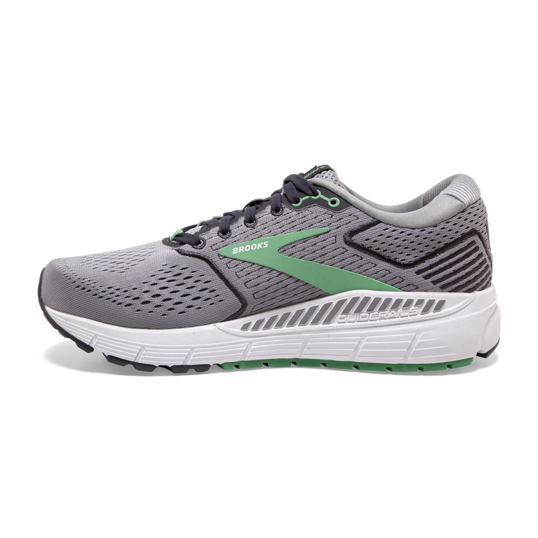 Brooks Womens Ariel 20 Athletic Shoes- Grey/Green