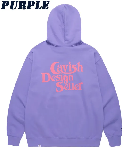 CAVISH  |Unisex Street Style Logo Hoodies & Sweatshirts