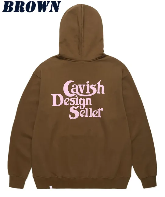 CAVISH  |Unisex Street Style Logo Hoodies & Sweatshirts