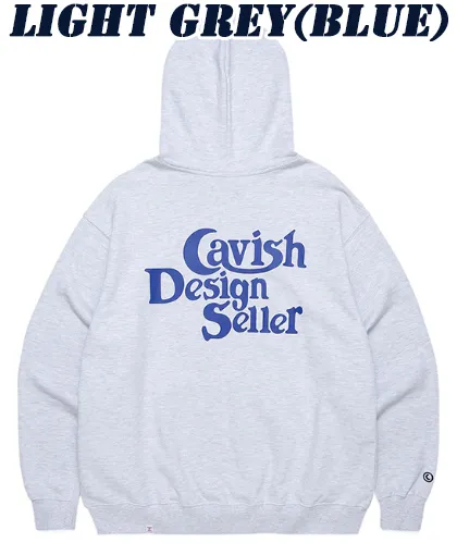 CAVISH  |Unisex Street Style Logo Hoodies & Sweatshirts