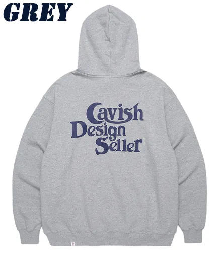 CAVISH  |Unisex Street Style Logo Hoodies & Sweatshirts