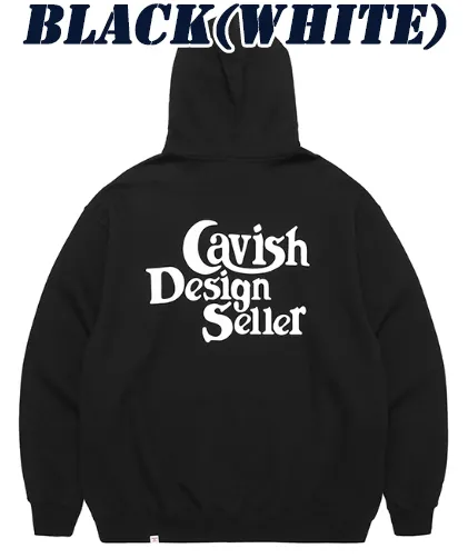 CAVISH  |Unisex Street Style Logo Hoodies & Sweatshirts