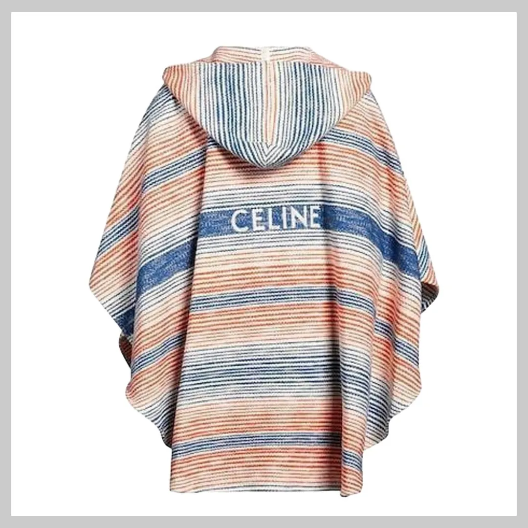 CELINE  |Stripes Unisex Dolman Sleeves Long Sleeves Logo Outlet