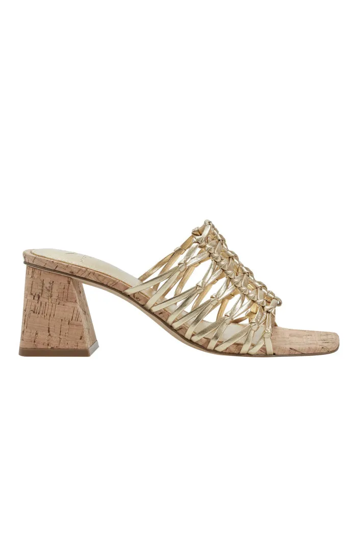 COLICA BLOCK HEEL SLIDE SANDAL