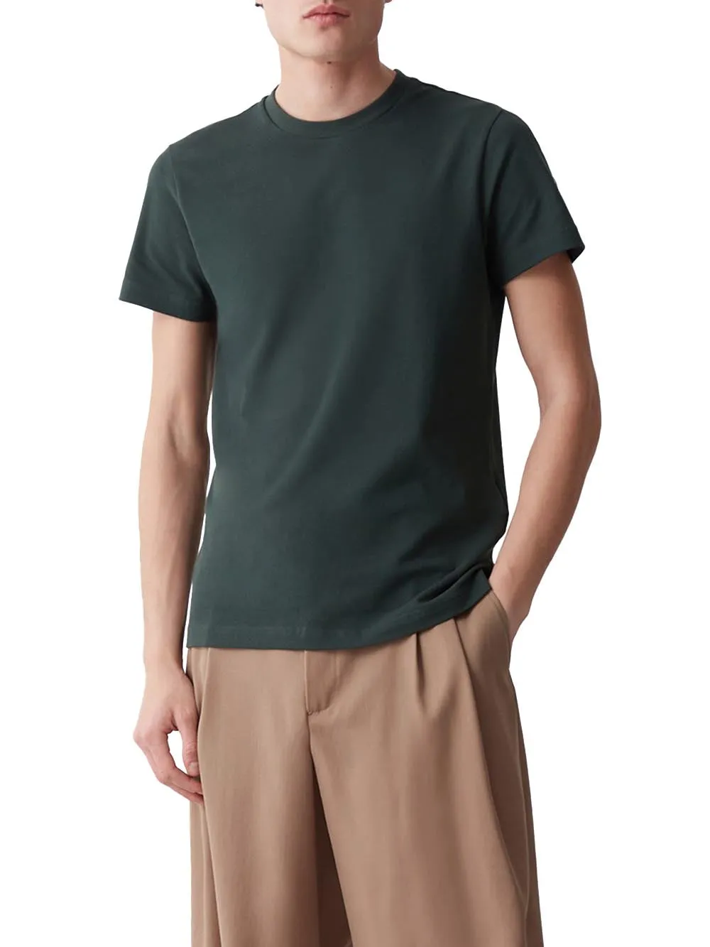 Colmar T-shirt Uomo 7510 4sh Verde scuro