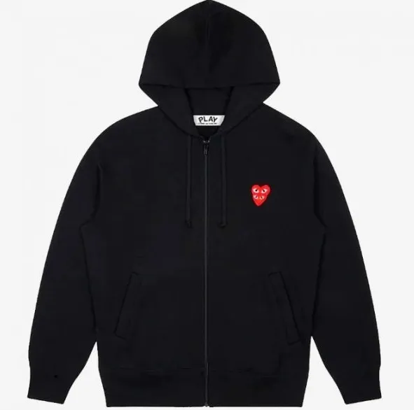 COMME des GARCONS  |Unisex Street Style Logo Designers Hoodies