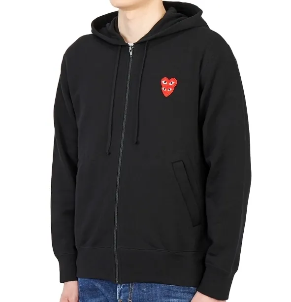 COMME des GARCONS  |Unisex Street Style Logo Designers Hoodies