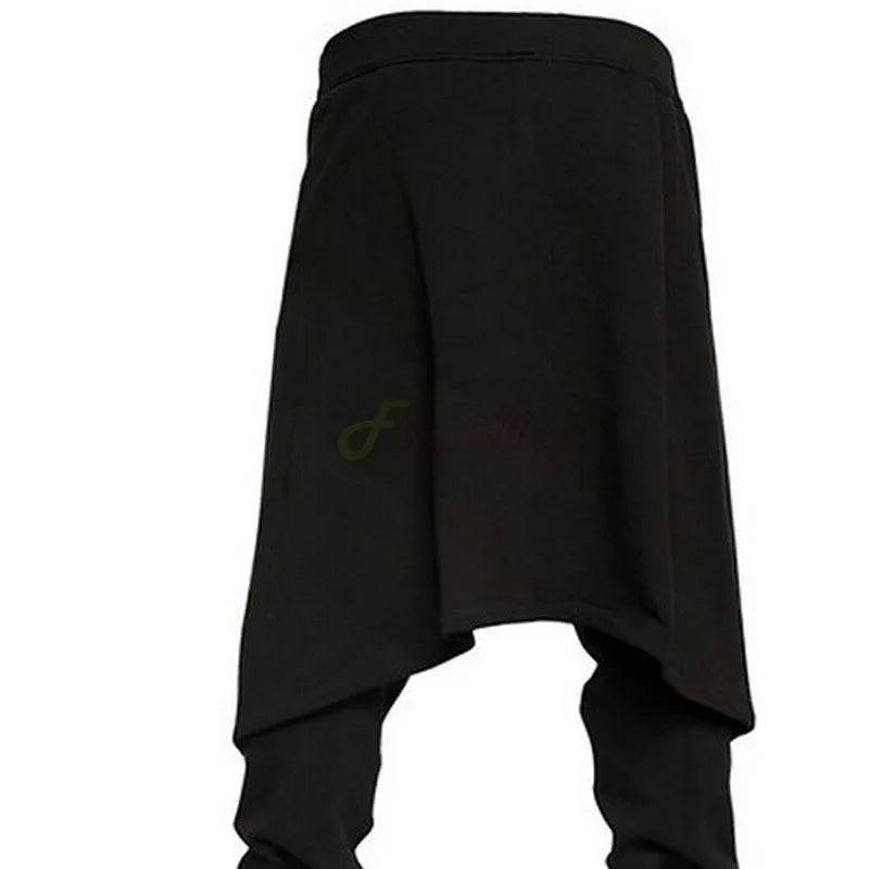 Cool Mens Gothic Punk Style Harem Pants Kilt