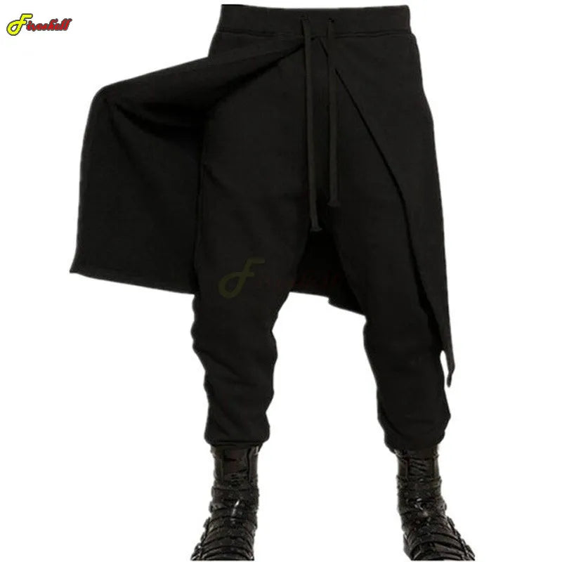 Cool Mens Gothic Punk Style Harem Pants Kilt