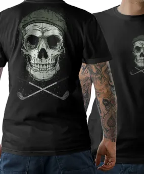 Cool Skull Golfer T Shirt