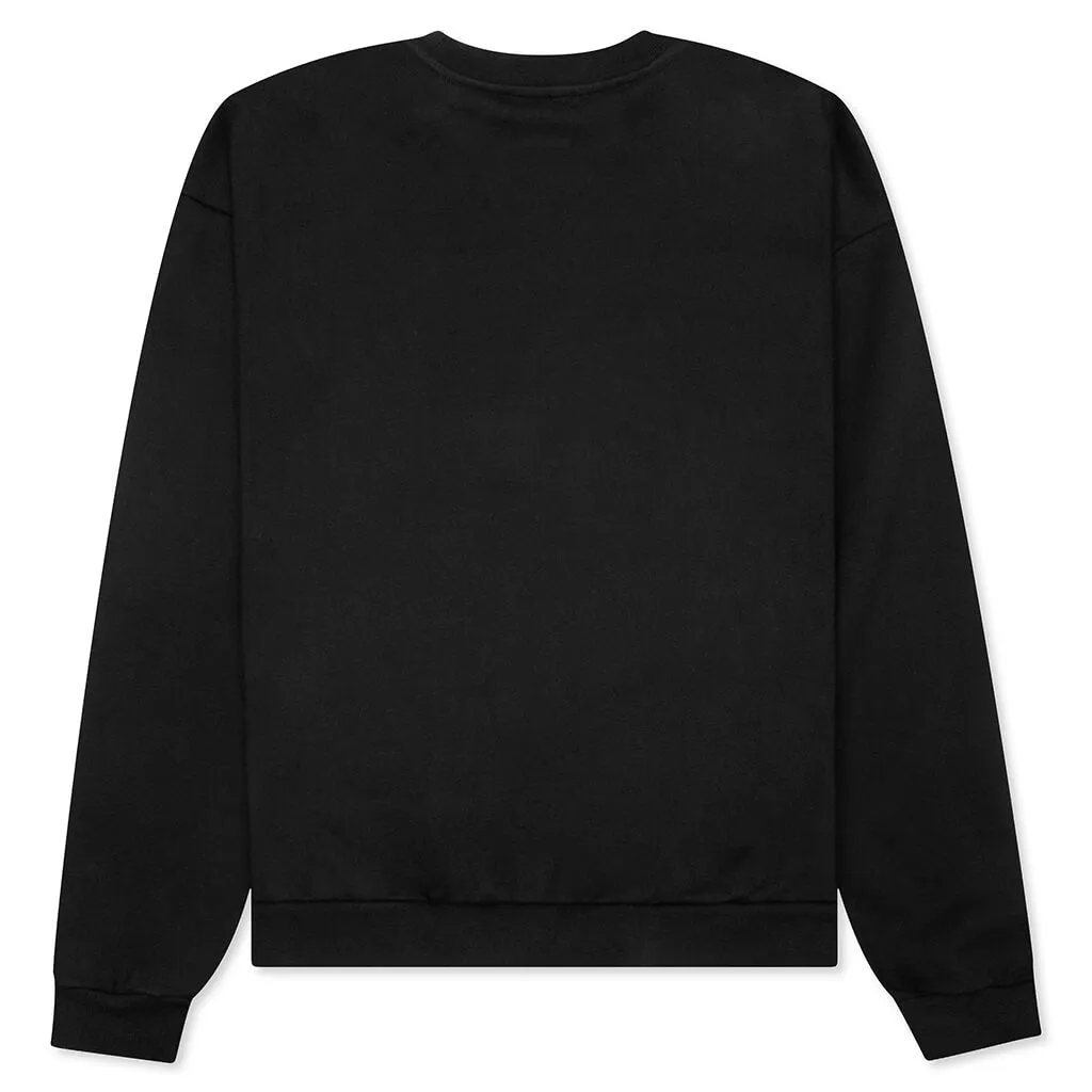 Crewneck Big Logo - Black