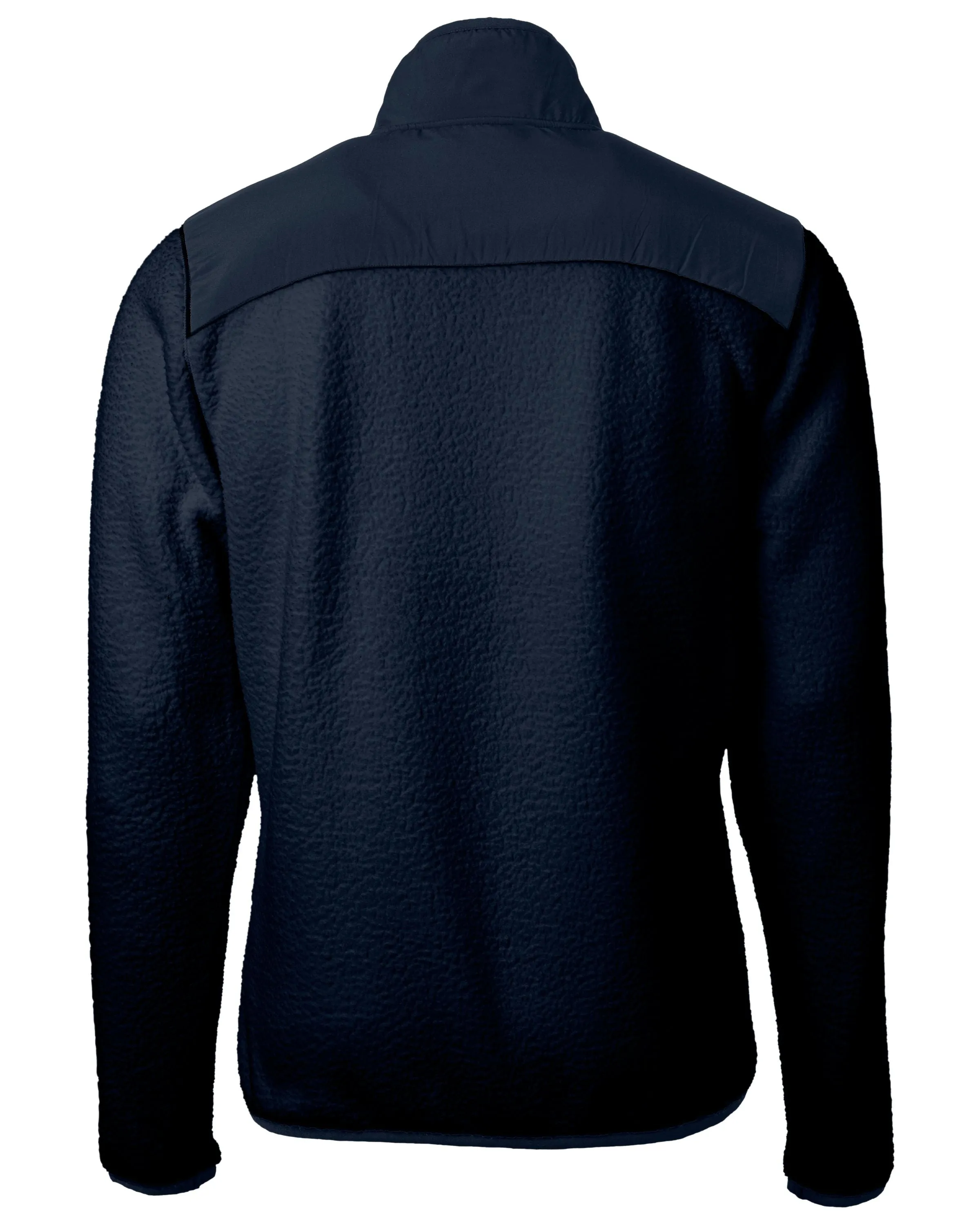 Cutter & Buck Cascade Eco Sherpa Fleece Jacket Navy Blue