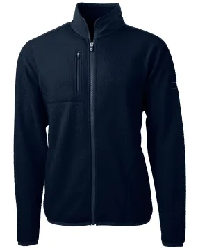 Cutter & Buck Cascade Eco Sherpa Fleece Jacket Navy Blue