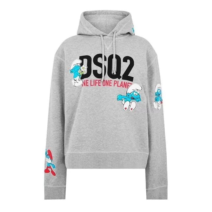 D SQUARED2  |Unisex Street Style Skater Style Hoodies & Sweatshirts