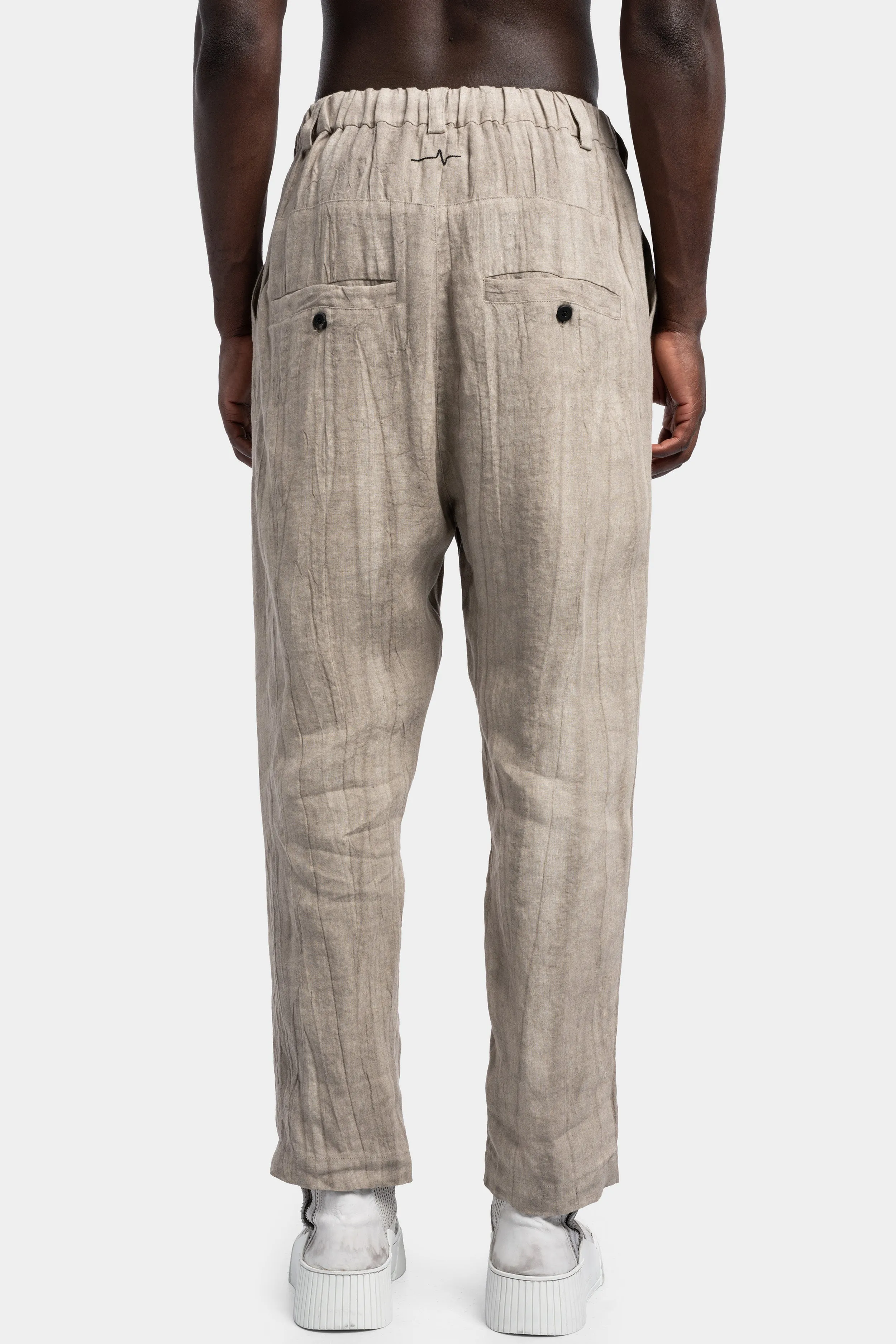 Dama linen trousers, Oatmeal