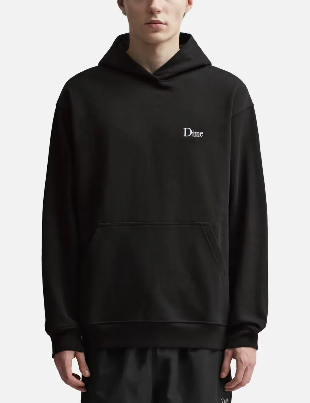 Dime  |Unisex Street Style Plain Logo Skater Style Hoodies