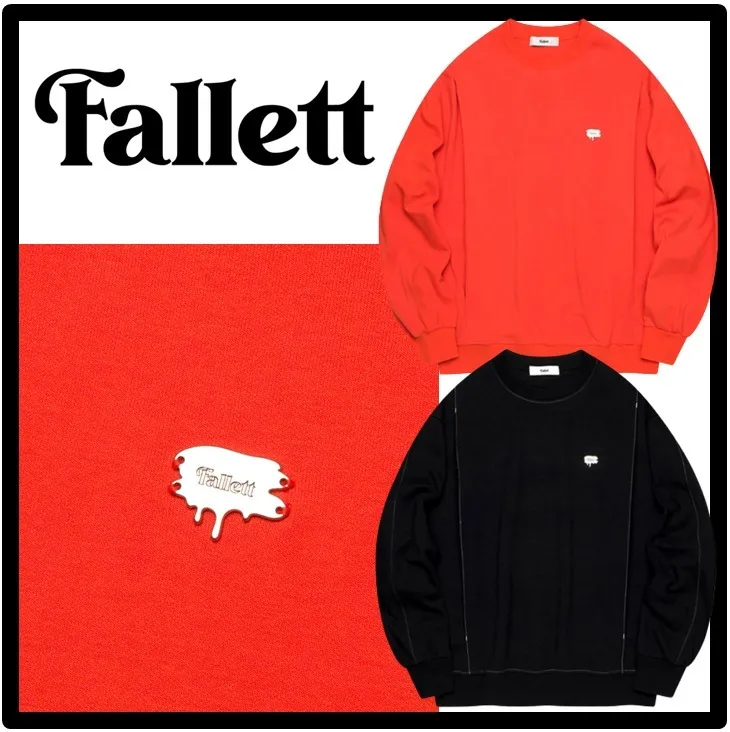 Fallett  |Unisex Street Style Logo Hoodies & Sweatshirts