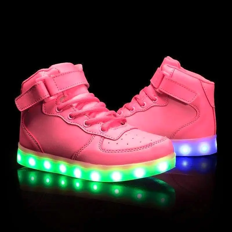 Flash Wear High-Top Pinks