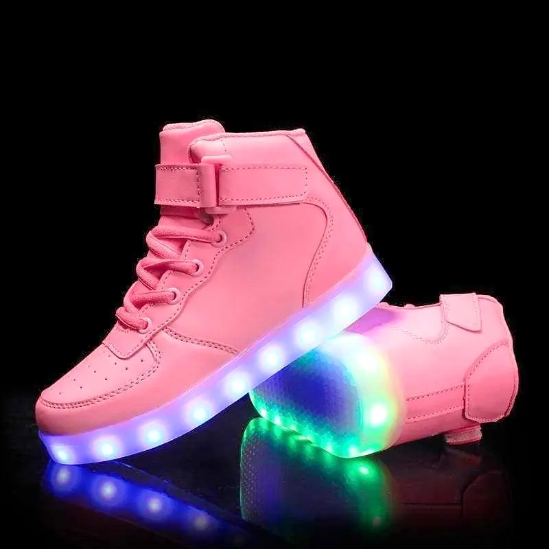 Flash Wear High-Top Pinks