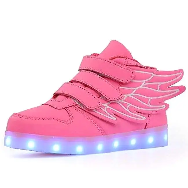 Flashez Pink Kids  - LED Thunder Shoes