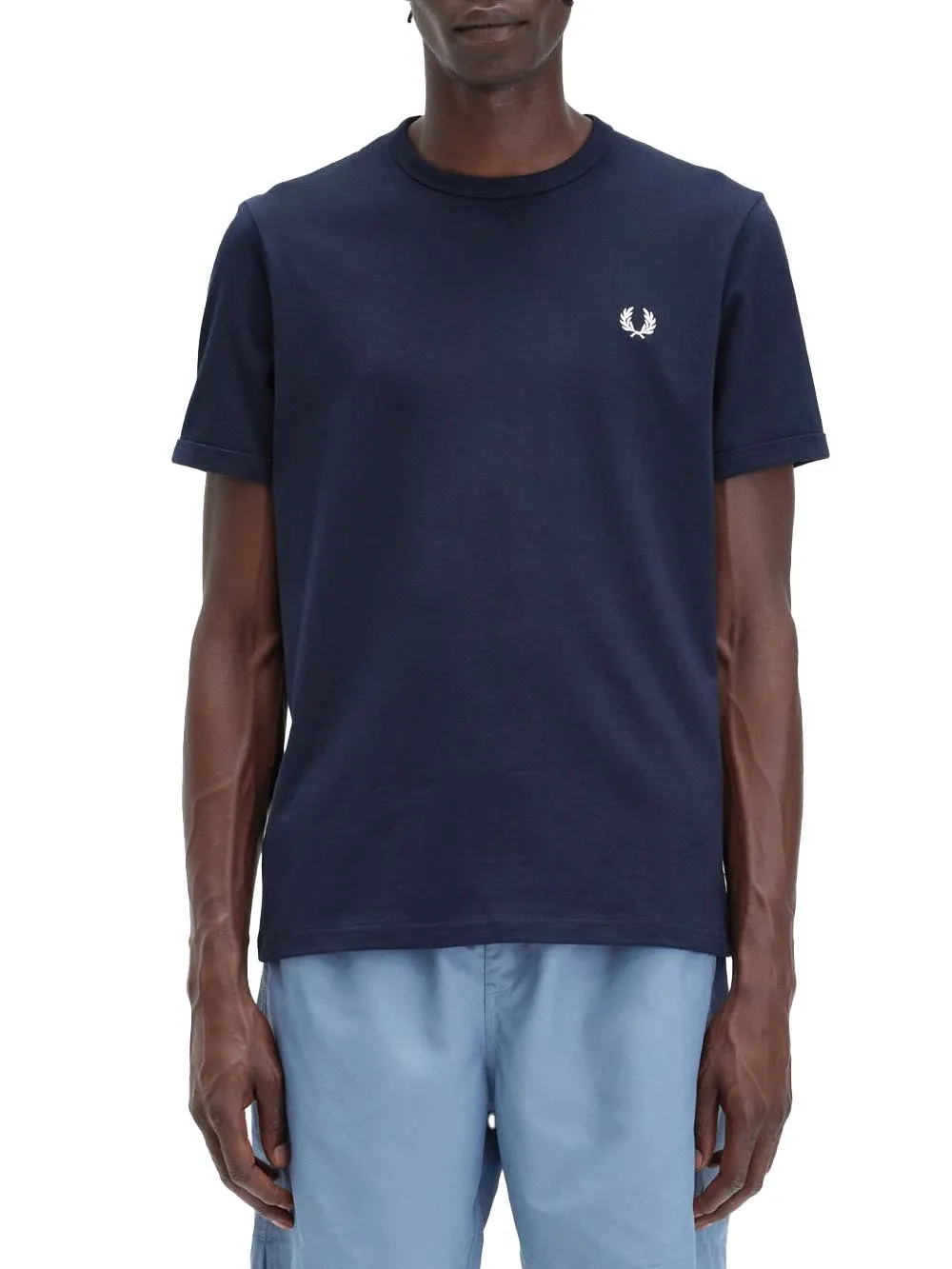 Fred Perry T-shirt Uomo Blu