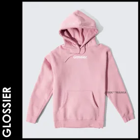 Glossier  |Unisex Street Style Long Sleeves Logo Hoodies & Sweatshirts