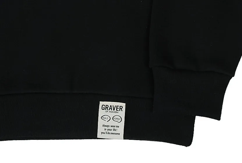 GRAVER  |[GRAVER]★ELBOW DOT SMILE SWEATSHIRT