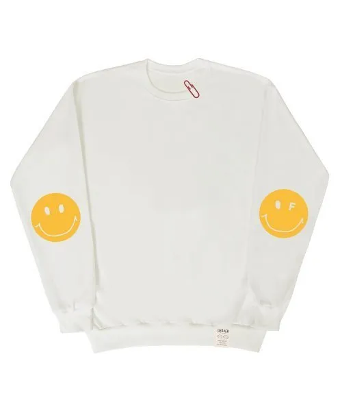 GRAVER  |[GRAVER]★ELBOW DOT SMILE SWEATSHIRT