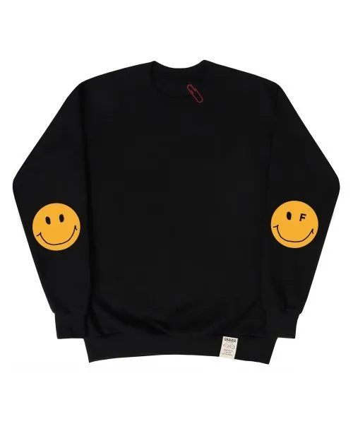 GRAVER  |[GRAVER]★ELBOW DOT SMILE SWEATSHIRT