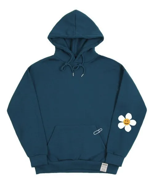 GRAVER  |[GRAVER]★ELBOW FLOWER DOT ONE POINT HOODIE