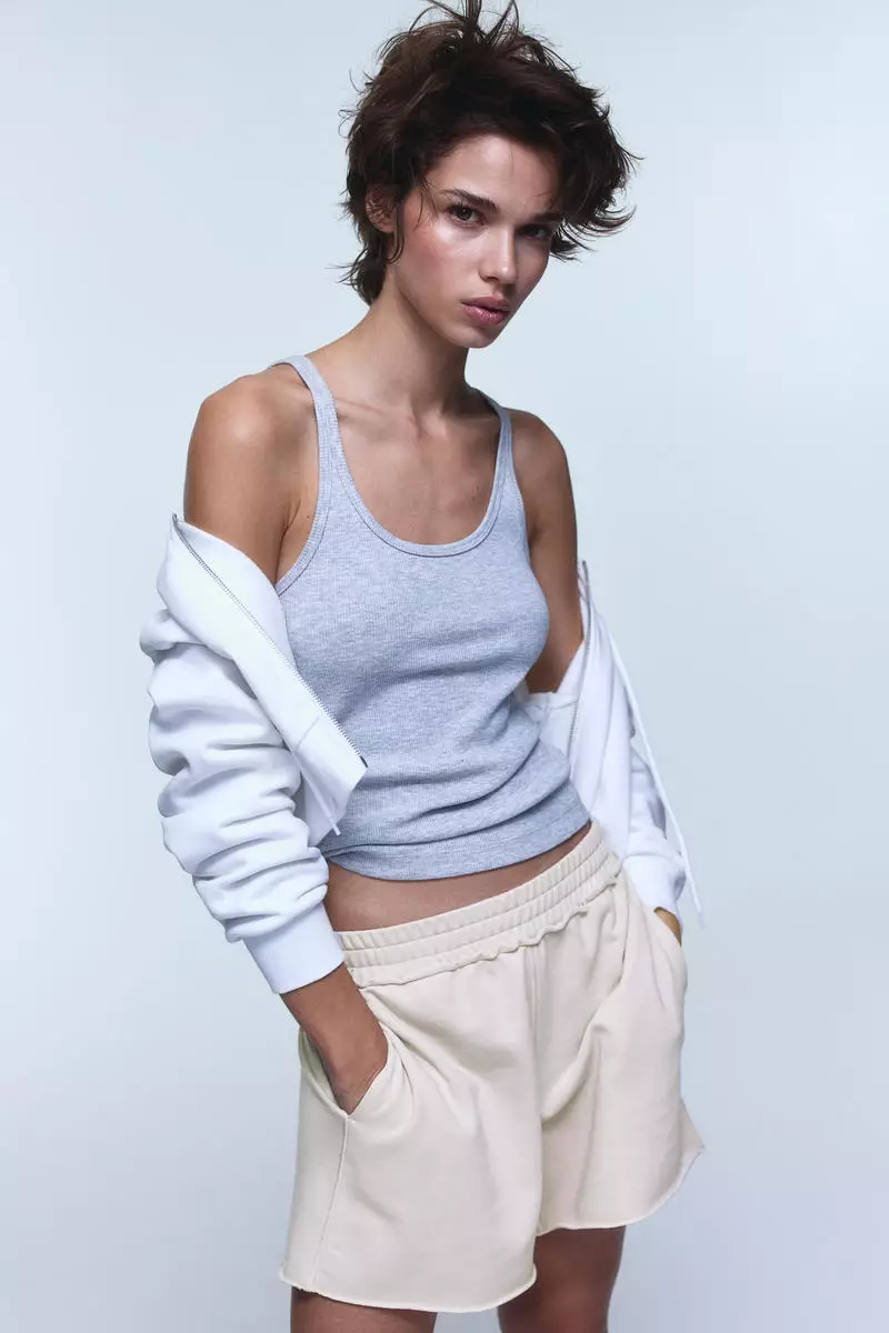 H&M Pull-on sweatshirt shorts