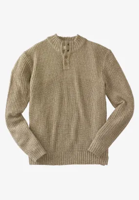 Henley Shaker Sweater